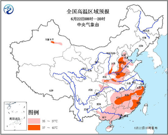 12个省会级城市将现高温 局地39℃